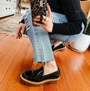 Vince Camuto Women's Mckella Lug Sole Loafers 10M